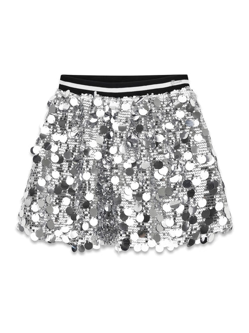 Gonna mini in paillettes
